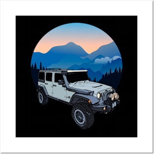 Jeep Wrangler Posters and Art